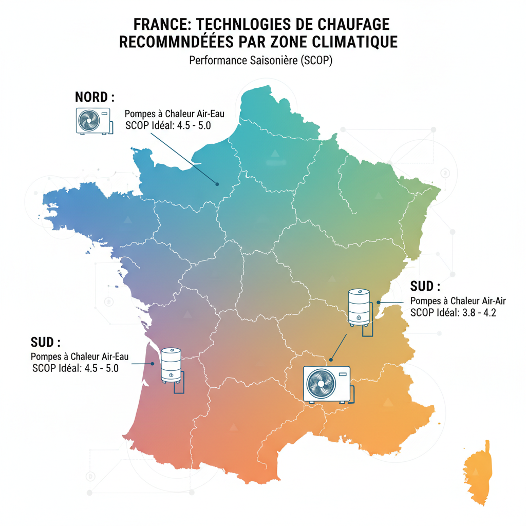 Carte des solutions par région