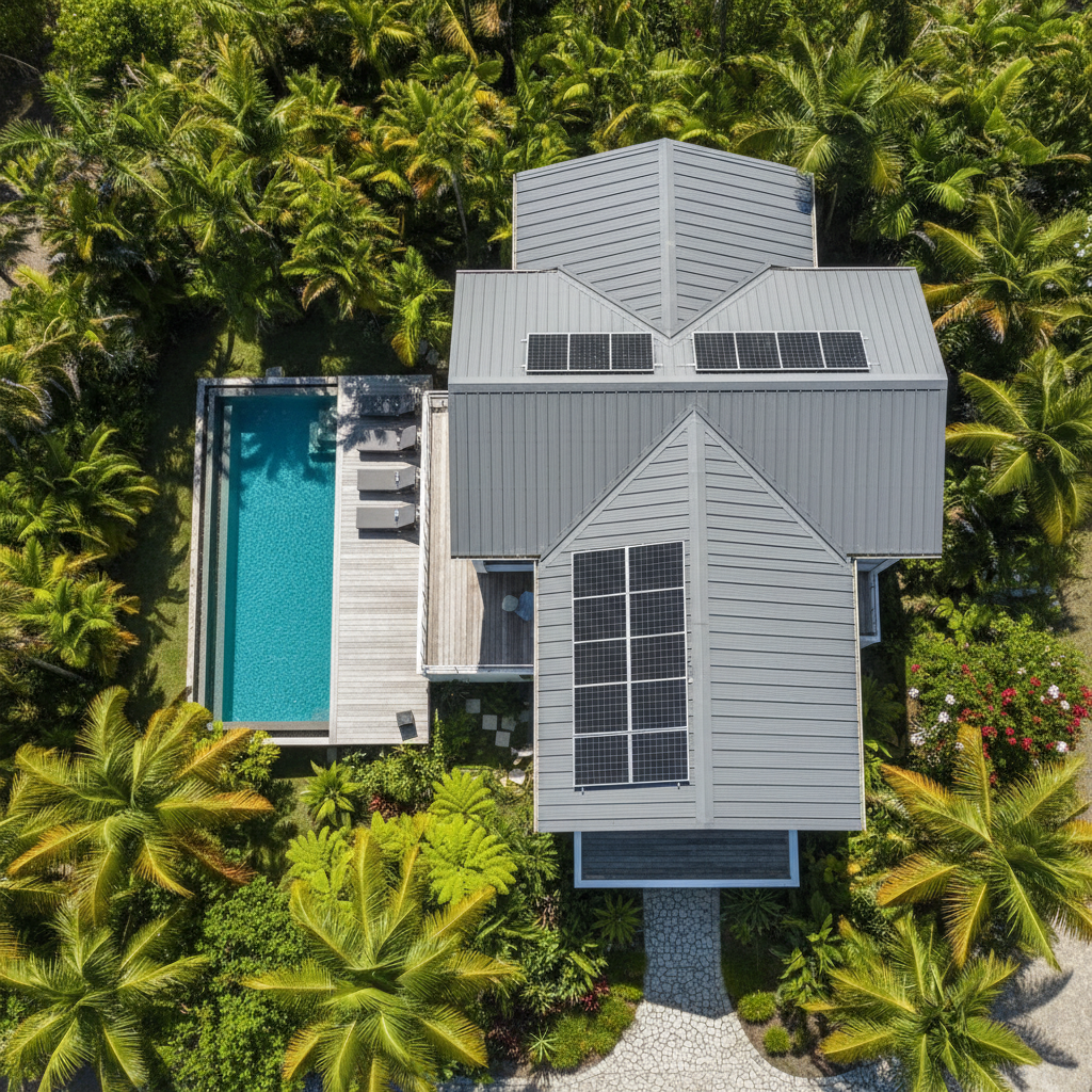 Installation solaire Type en Outre-mer