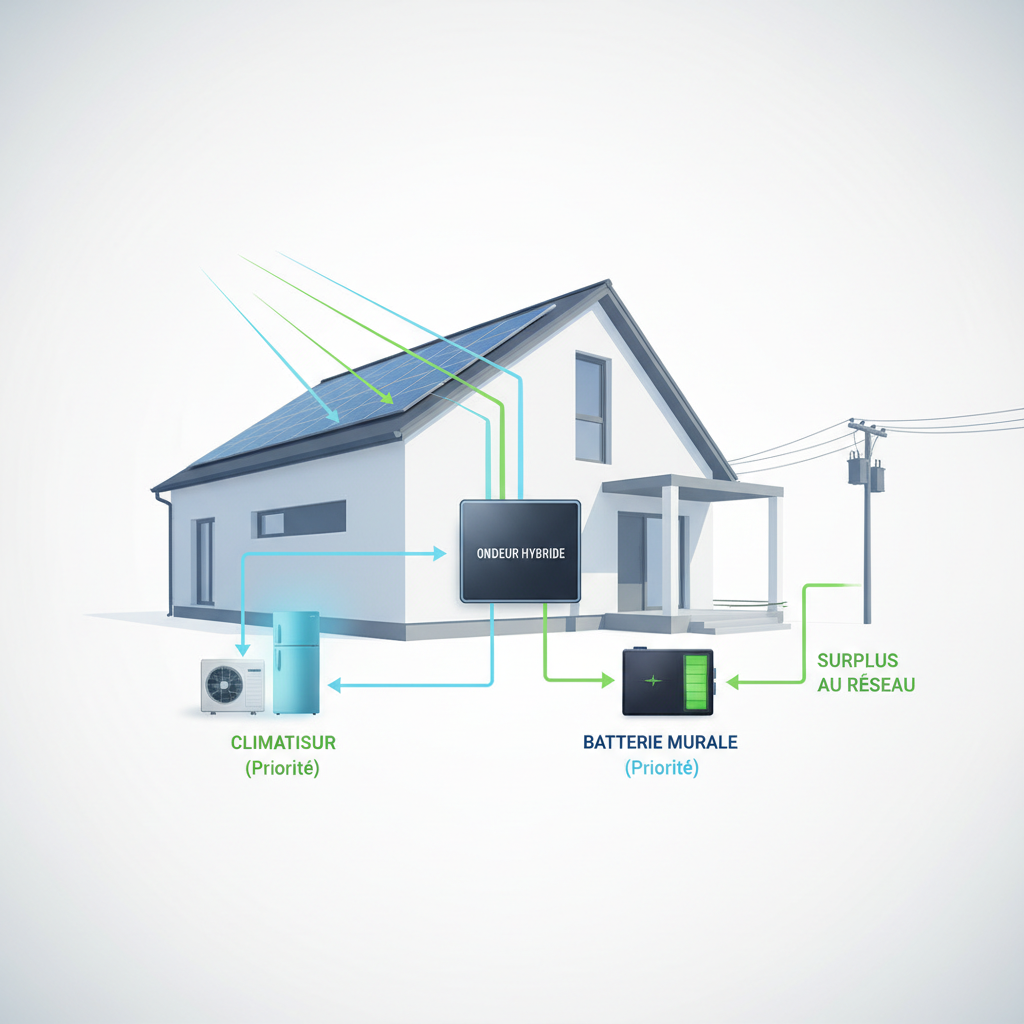 Le cycle de l'énergie solaire résidentielle